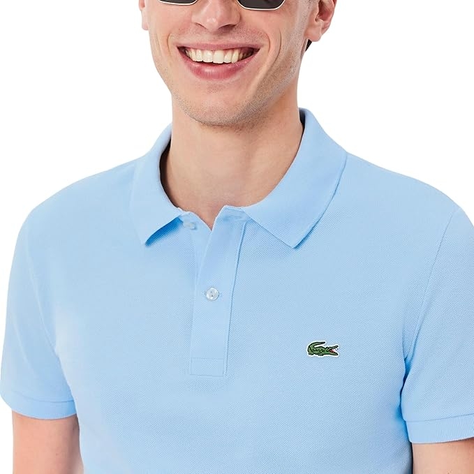 Áo Polo Lacoste Nam Chính hãng - L.12.12 Piqué Polo - Màu Xanh | JapanSport L.12.12-51-ZAU