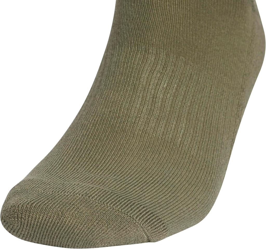 Set Tất Adidas Chính Hãng - Athletic Cushioned 6-Pack No Show Socks - Màu Olive/Xanh đậm/Xám | JapanSport 5159128A