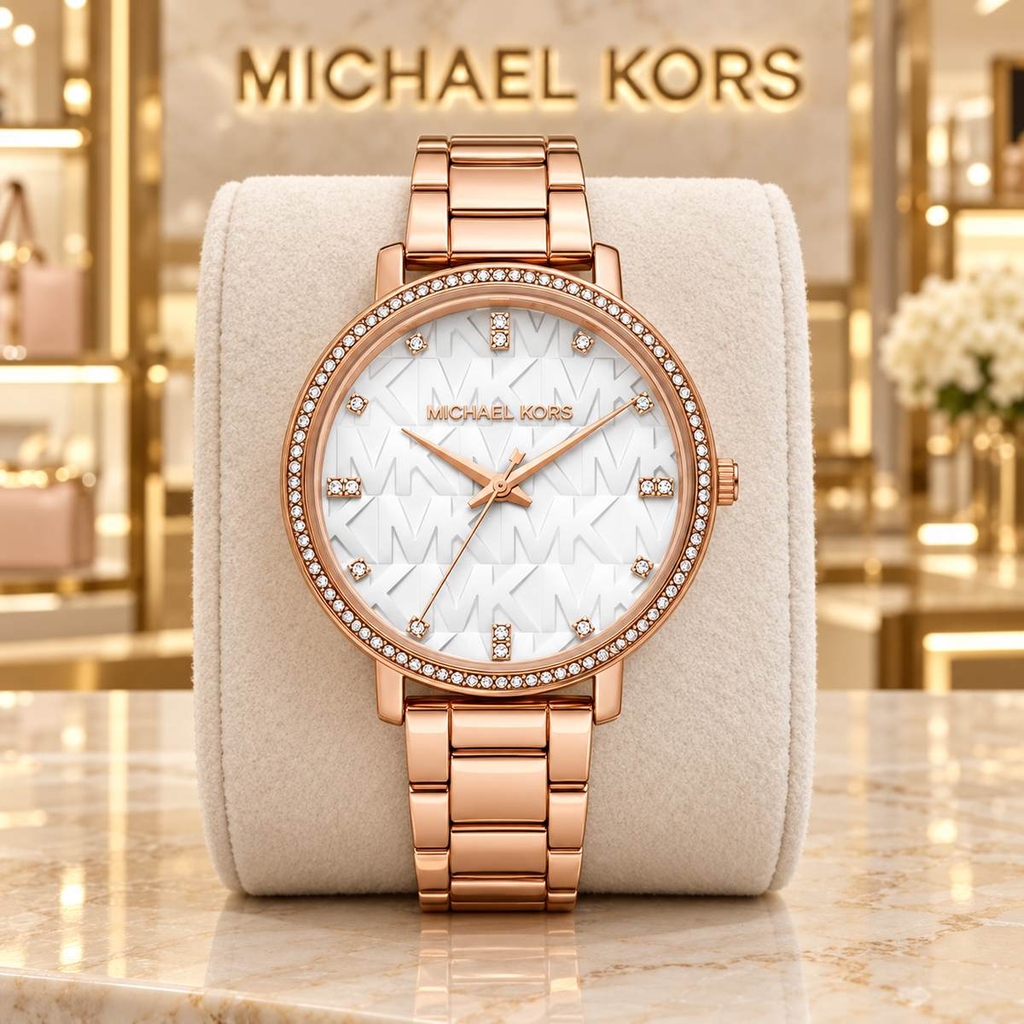 Đồng Hồ Michael Kors Nữ Chính hãng - Pyper 38mm | JapanSport MK4594