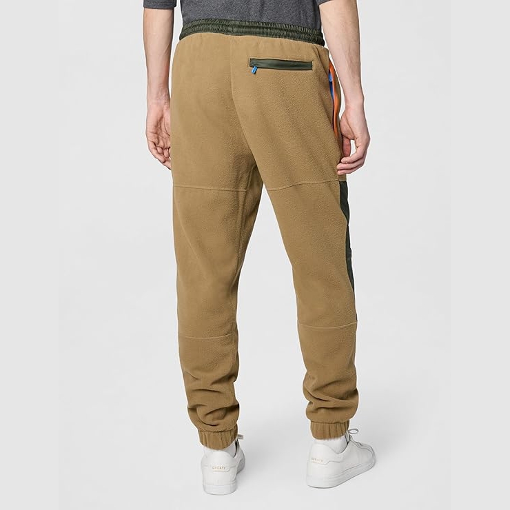 Quần Dài Lacoste Chính hãng - Colorblock Polar Fleece Sweatpants - Màu Nâu | JapanSport XH0227-51-89F