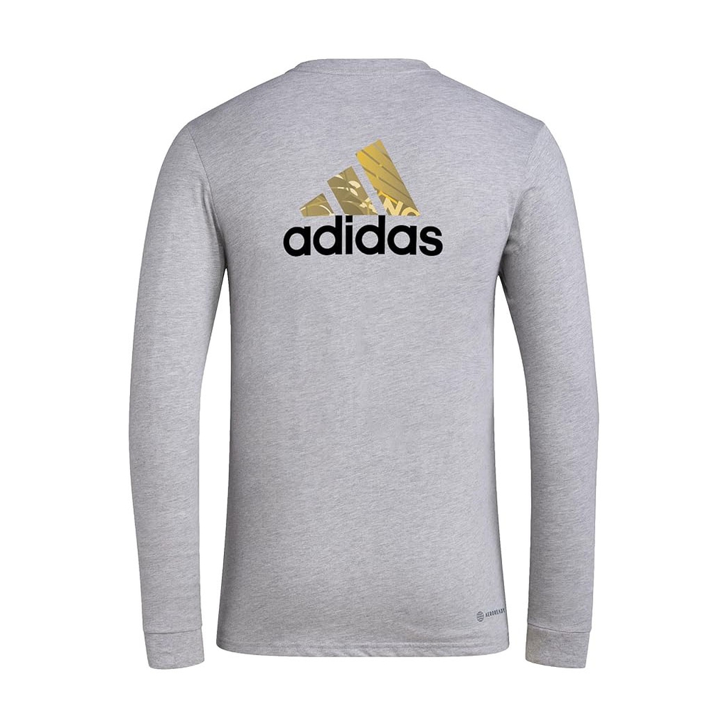Áo Dài Tay Nam Adidas Chính Hãng -  Los Angeles Fc Long Sleeve Pre-Game - Màu Xám | JapanSport IP1017