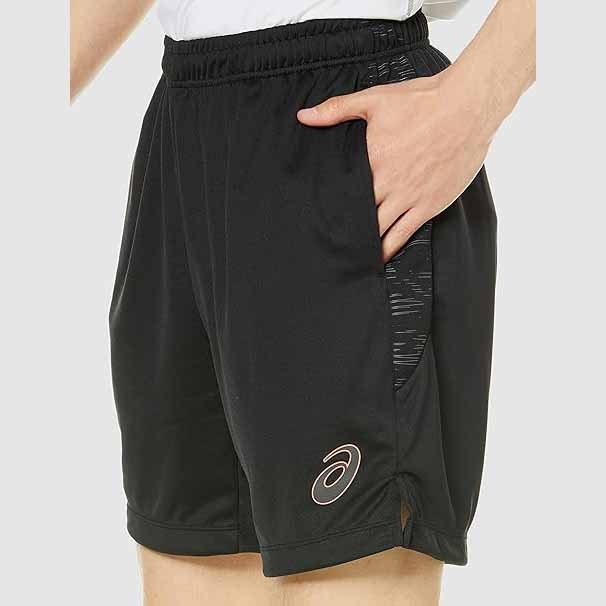 Quần Short Asics Chính Hãng - Dry Practice Half Pants - Màu Đen | JapanSport 2101A182-001