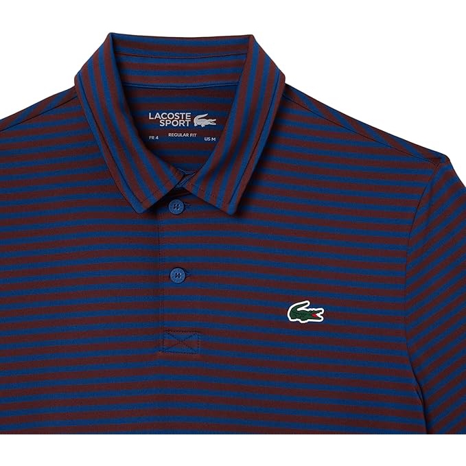 Áo Polo Lacoste Nam Chính hãng - Polo Golf Dáng Suông Chống Tia UV - Màu Đỏ | JapanSport DH7418-51-I9F