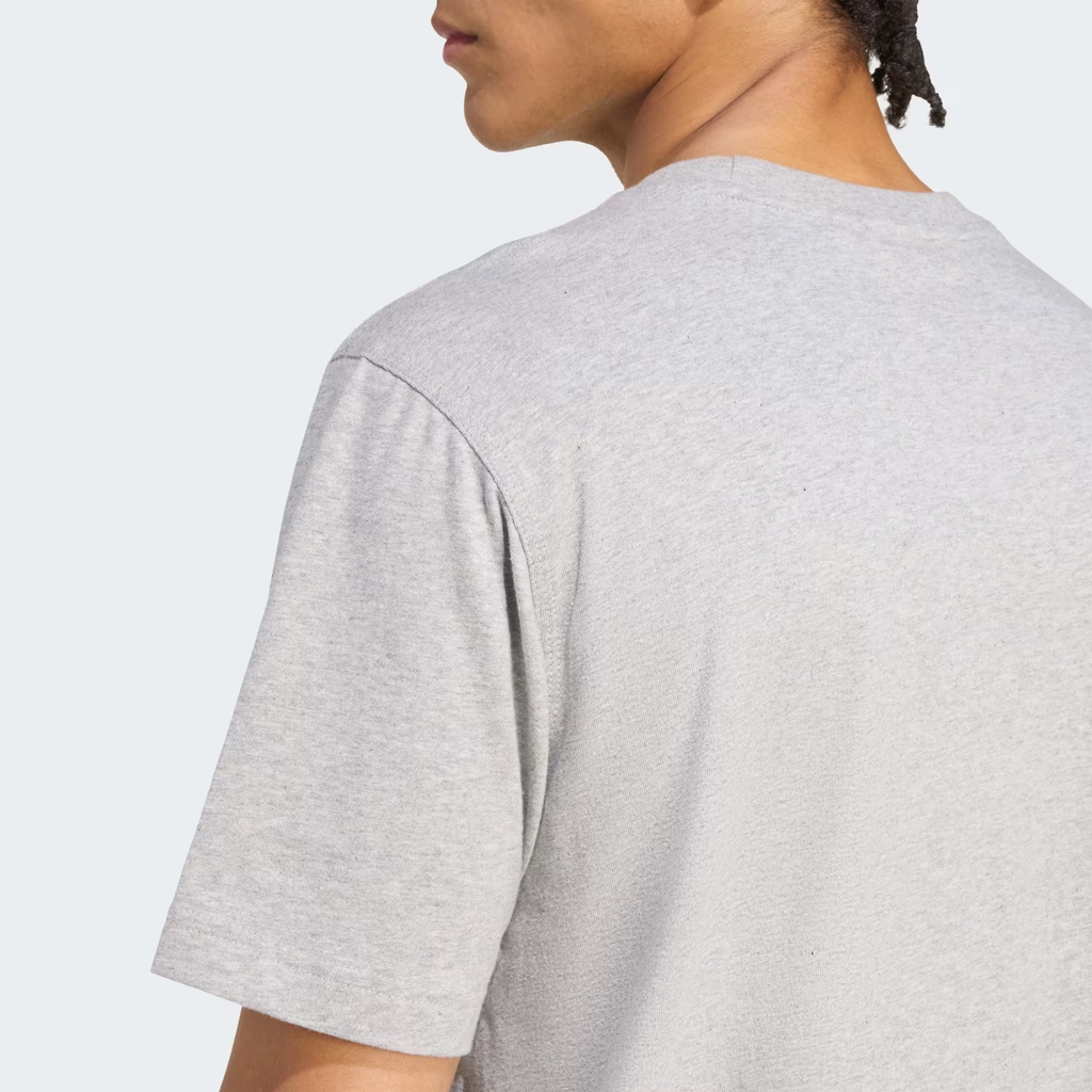 Áo Phông Adidas Nam Chính Hãng - Trefoil Essentials Tee - Màu Xám  | JapanSport JY6267