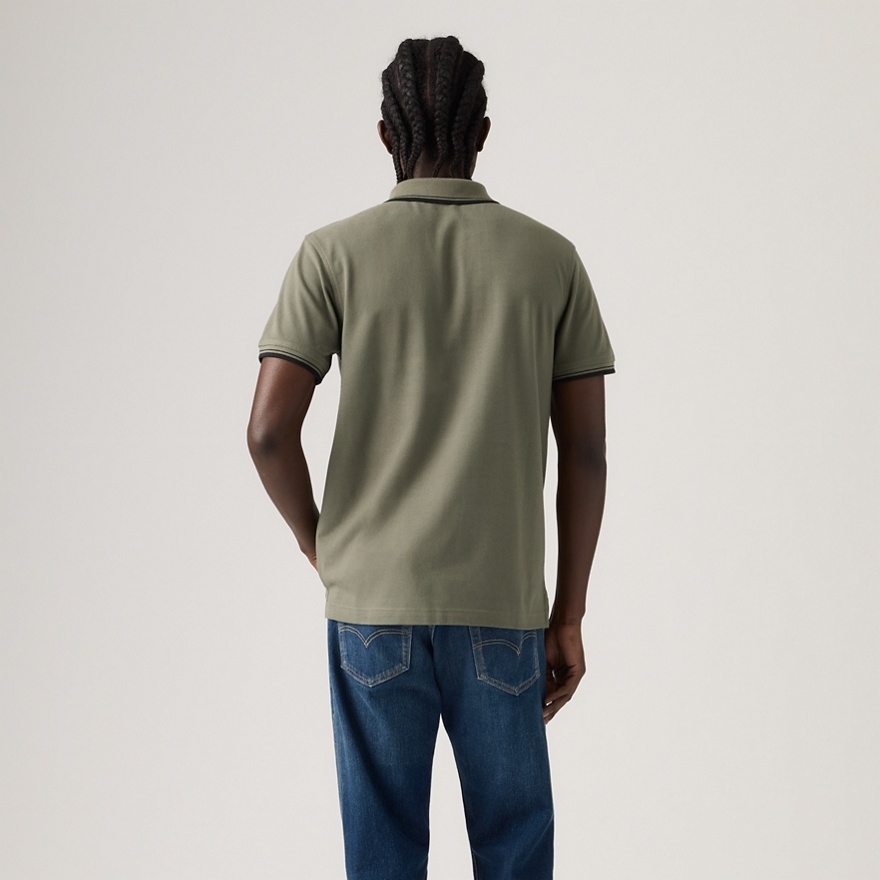 Áo Polo Levi's Chính Hãng - Housemark Polo - Màu Xanh Xám | JapanSport 358830349