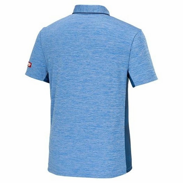 Áo Polo Mizuno Chính Hãng - Table Tennis Shirt - Màu Xanh | JapanSport 82JAB105-26