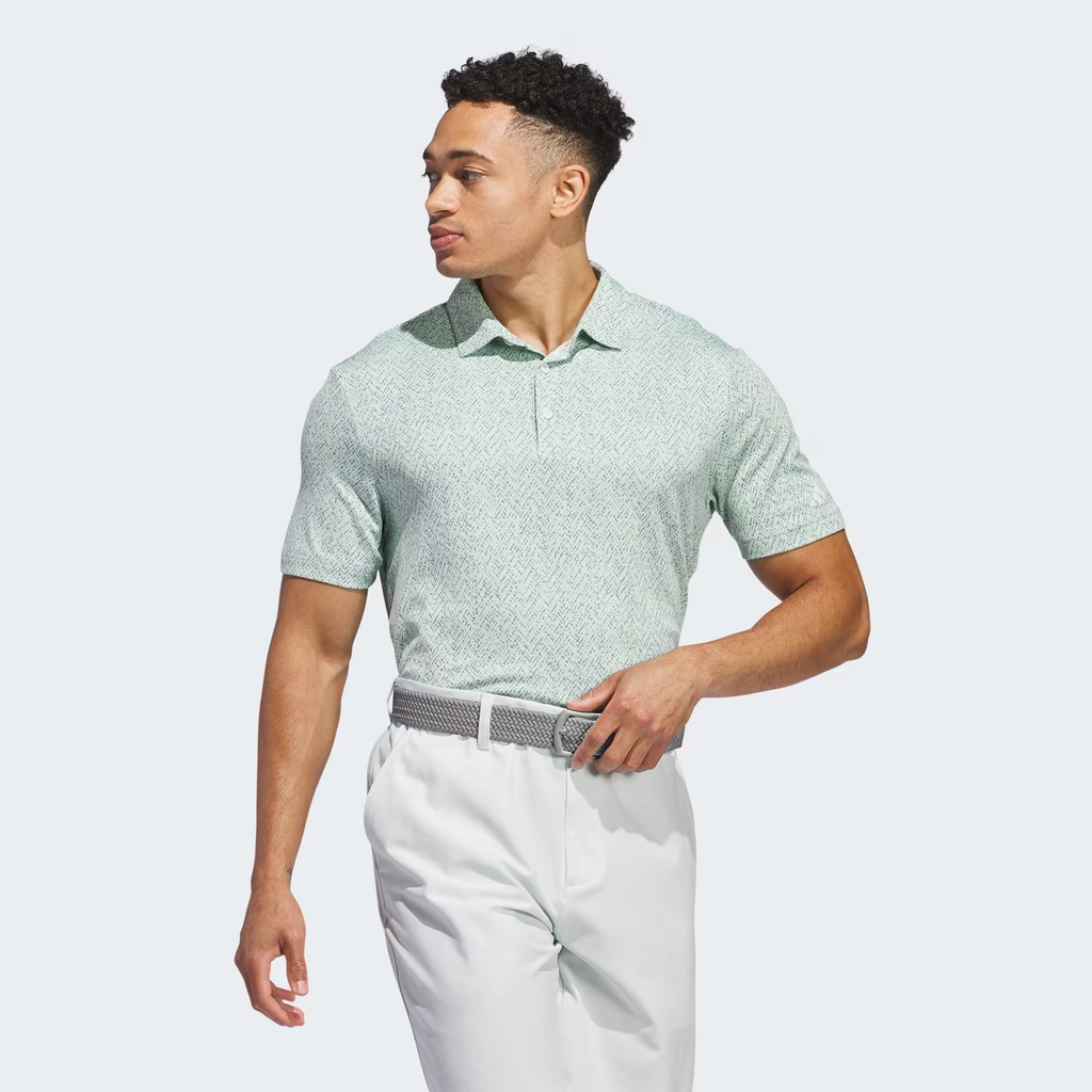 Áo Polo Golf Adidas Nam Chính Hãng - Ultimate365 Jacquard - Màu Xanh | JapanSport IQ2948