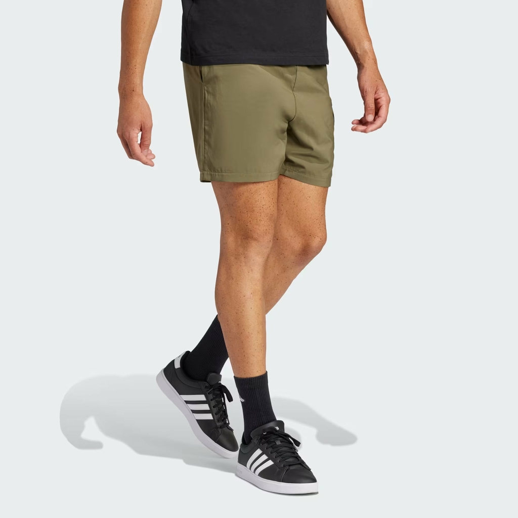 Quần Short Adidas Chính Hãng - Essentials Small Logo Cargo Chelsea Shorts - Màu Xanh | JapanSport JD1827