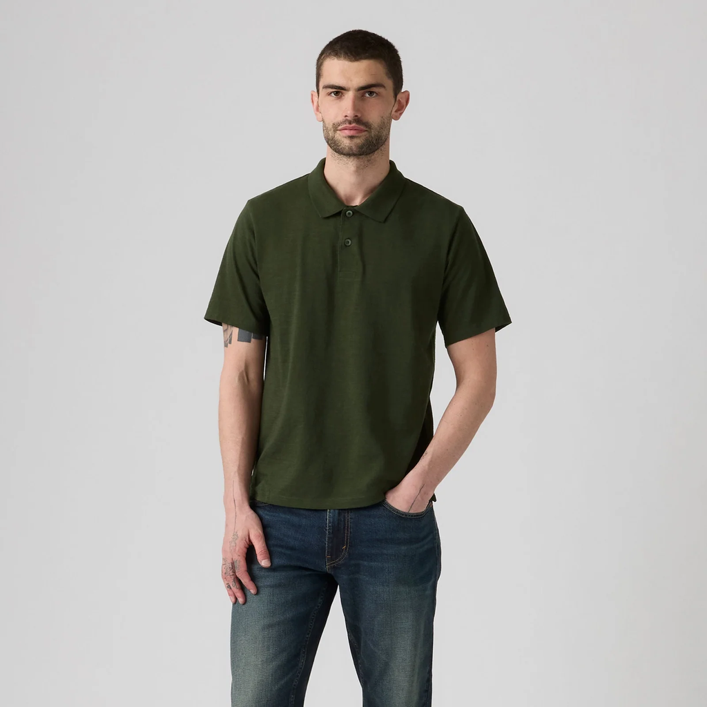 Áo Polo Levi's Chính Hãng - Levi’s Xanh Olive - Màu xanh | JapanSport 003O80027