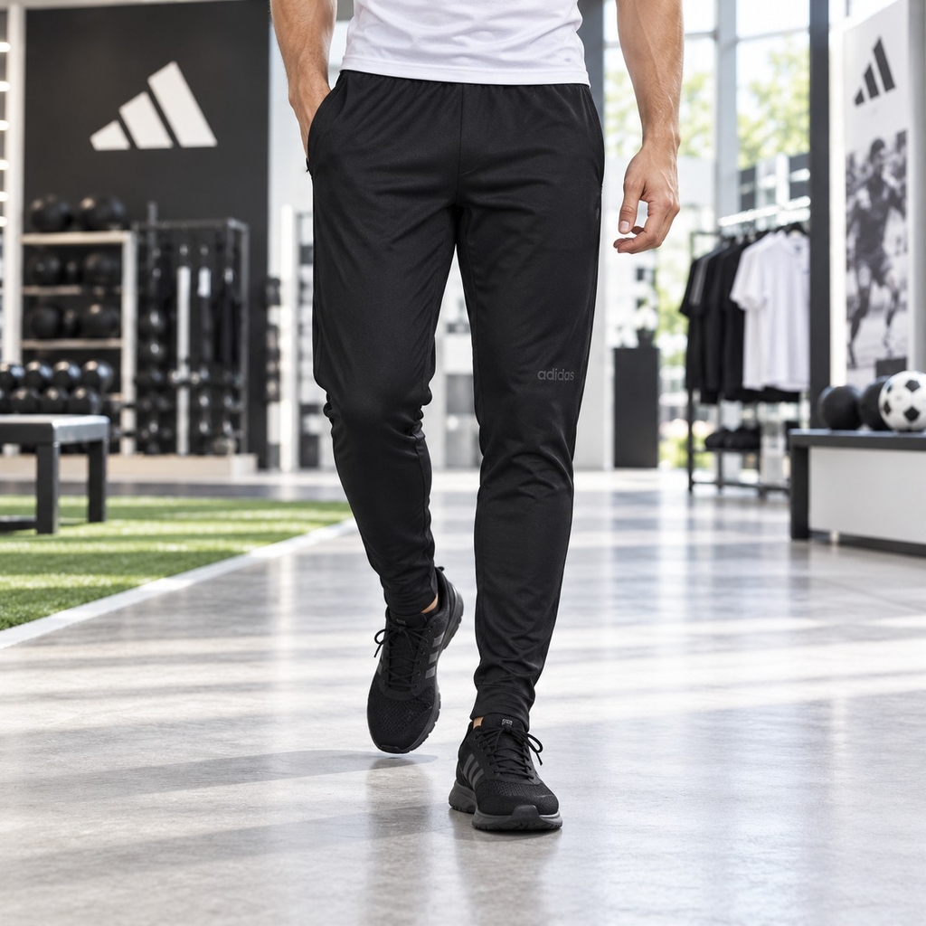 Quần dài nam Adidas Chính Hãng - SERE19 TS - Màu Đen | JapanSport FN5794