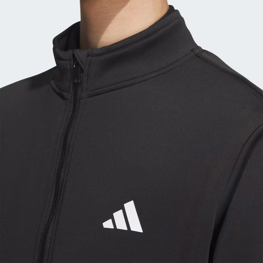 Áo Khoác Adidas Nam Chính Hãng -Cardboard Knit Full-Zip Jacket  - Màu Đen | JapanSport   IX8362