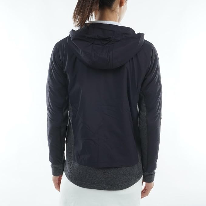 Áo Khoác Puma Chính Hãng - PUMA Golf Shadowcat Women’s Hybrid Hooded Jacket - Màu Xanh| JapanSport 635827-02