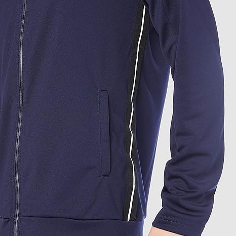 Áo Khoác Asics Chính Hãng - Soccer Wear Team Practice Full-Zip Jacket - Màu Xanh | JapanSport 2101A185-400