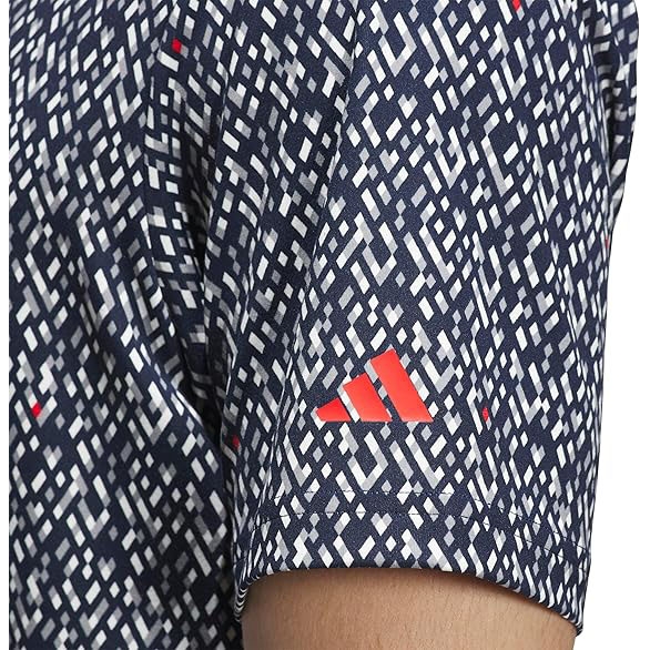 Áo Polo Adidas Chính Hãng - Ultimate365 Micro Argyle - Màu Đen | JapanSport KC0500