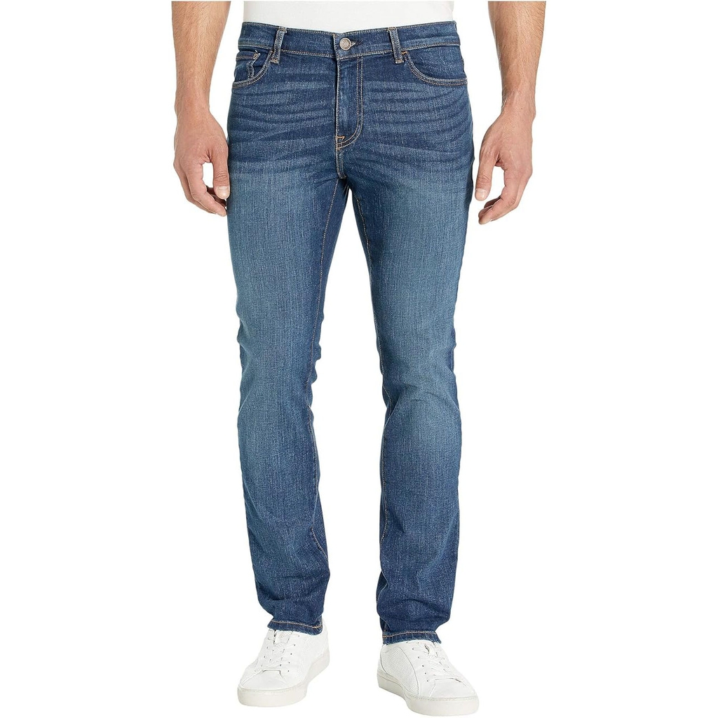 Quần Tommy Hilfiger Chính Hãng -  Straight Fit Stretch Jeans - Màu Xanh | JapanSport 78C1773-409-8LE