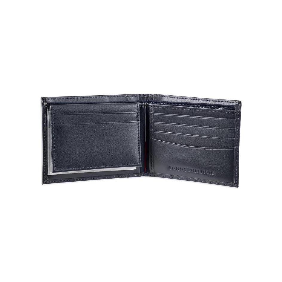 Ví Tommy Hilfiger Chính Hãng - Men's Leather Wallet - Màu Navy | JapanSport 31TL22X063-400