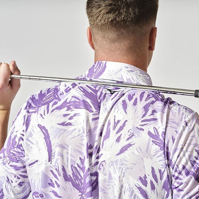 Áo Polo Mizuno Chính Hãng - Golf Wear - Màu Tím | JapanSport E2GAB004-67