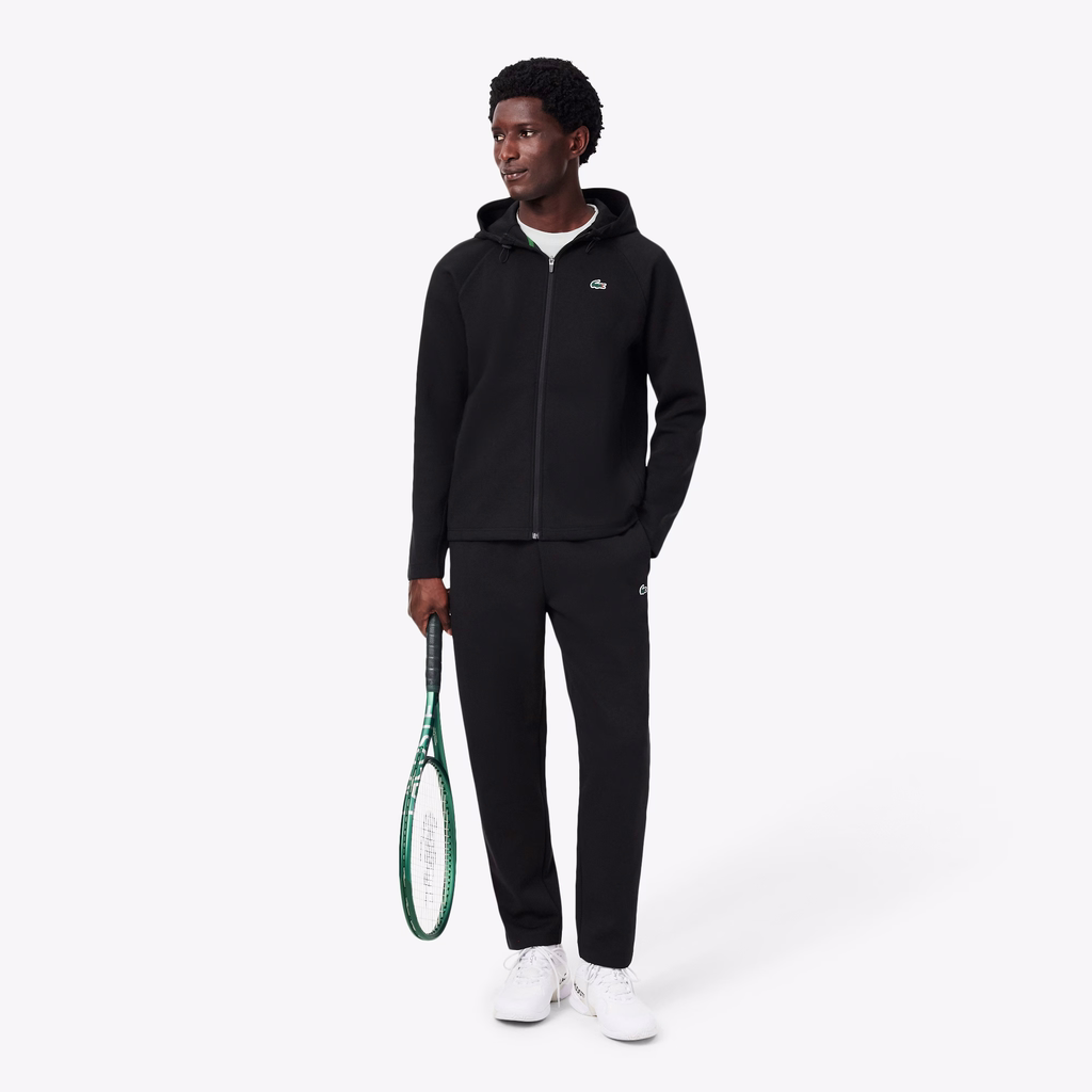 Áo Khoác Lacoste Chính hãng - Sport Stretch Zipped Hoodie - Màu Đen | JapanSport SH0152-51-031