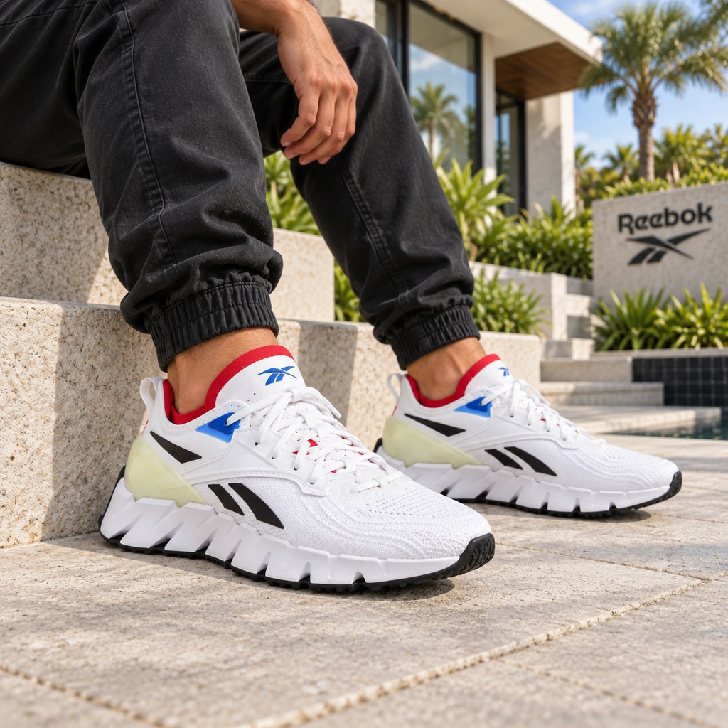 Giày Reebok Nam Nữ Chính Hãng -Zig Kinetica 3- Trắng | JapanSport 100034219