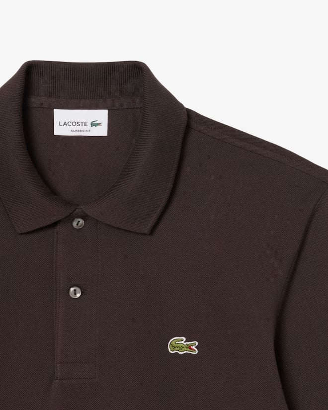 Áo Dài Tay Lacoste Chính hãng - Classic Fit Long Sleeve L.12.12 Polo - Màu Đen | JapanSport L1312-51-SKB