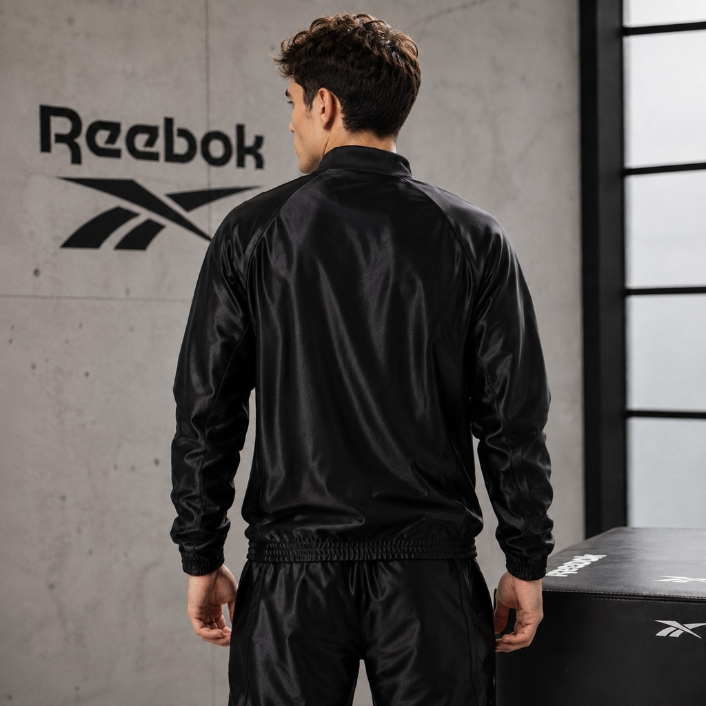 Áo thể thao Reebok Chính hãng - Basketball Warm Up Jacket - Đen | JapanSport 100034533