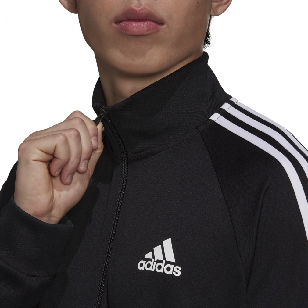 Bộ Thể Thao Adidas Nam Chính Hãng - AEROREADY SERENO CUT 3-STRIPES TRACK SUIT - Đen | JapanSport H28922