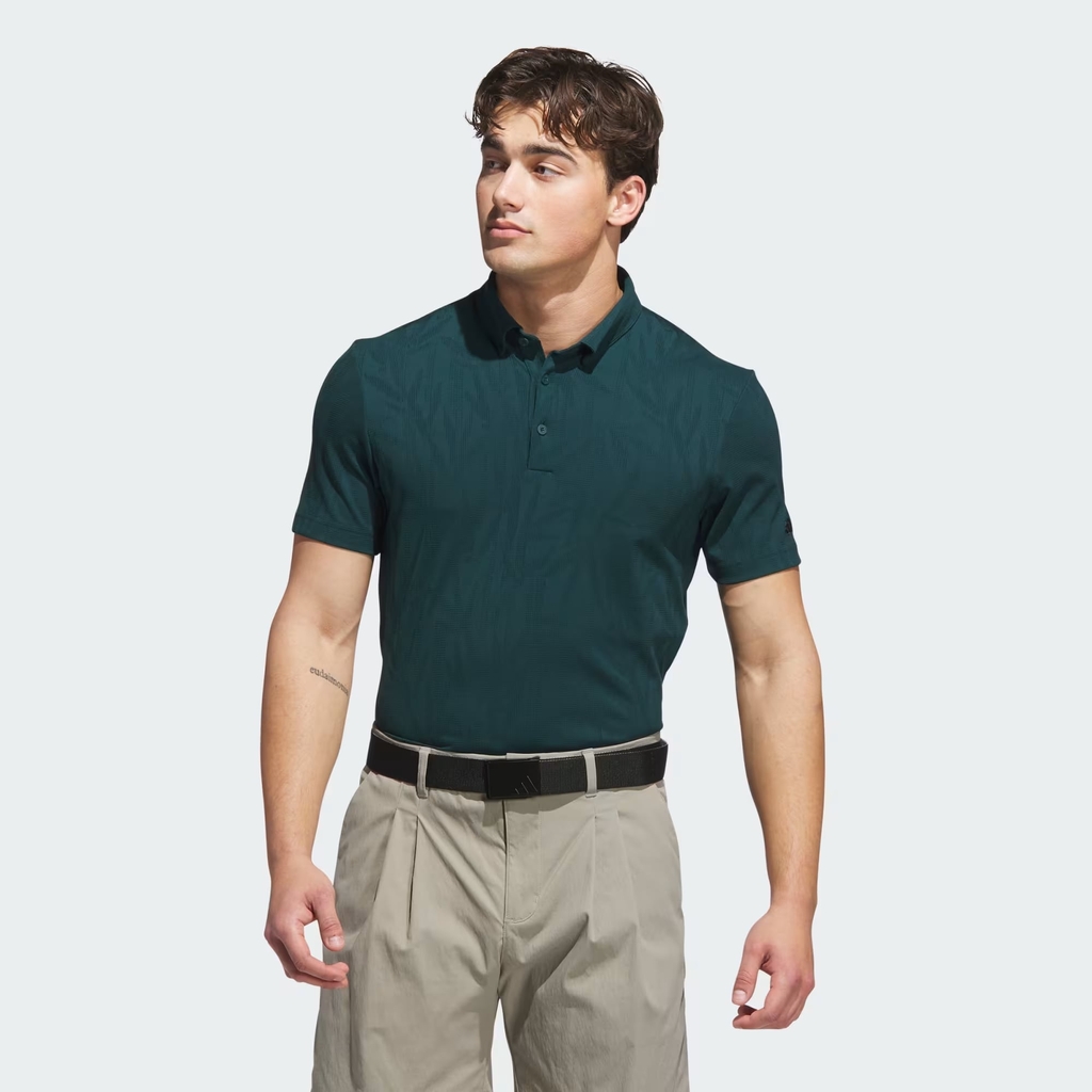Áo Polo Adidas Chính Hãng - Áo Polo Họa Tiết - Màu Xanh | JapanSport JL7890