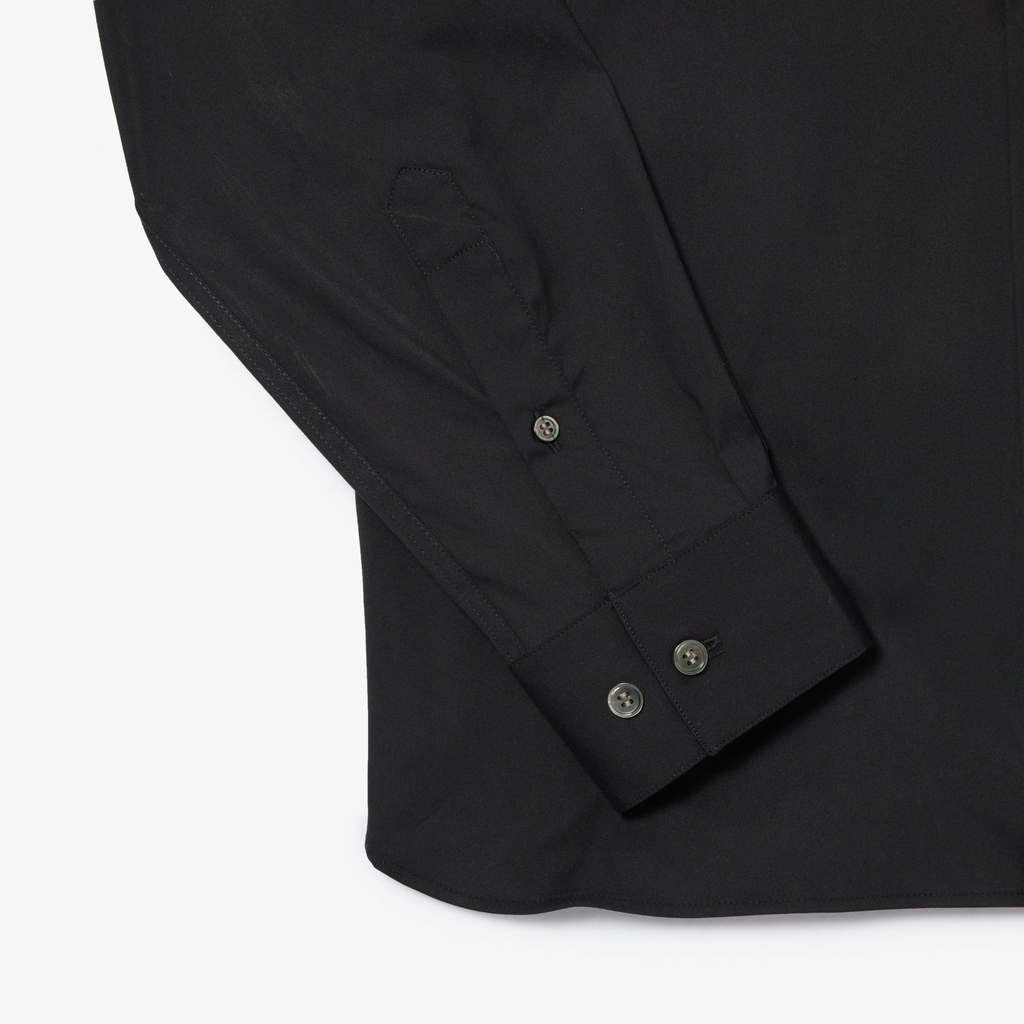 Áo Sơ Mi Lacoste Chính Hãng - Stretch Button Down - Màu Đen | JapanSport  CH5253-51-031
