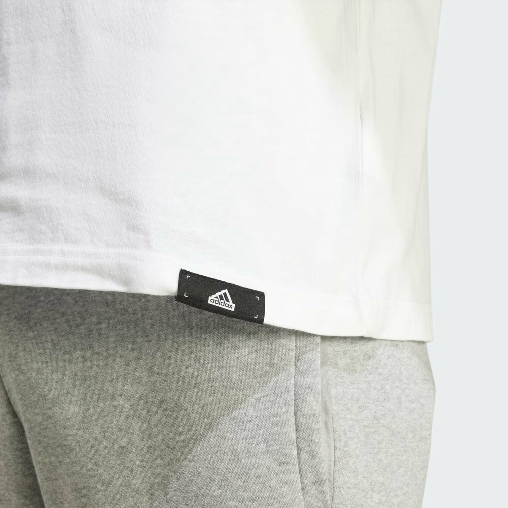 Áo ba lỗ Adidas Nam Chính Hãng - Modern Essentials Graphic Tank Top - Màu Trắng | JapanSport IW2633
