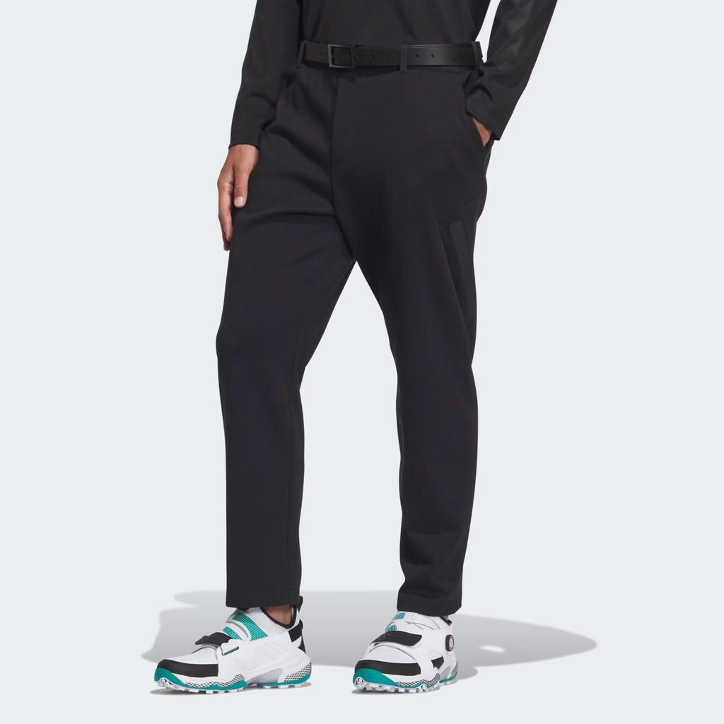 Quần Golf Adidas Nam Chính Hãng - Stretch Double Knit Pants - Màu Đen | JapanSport JM9603