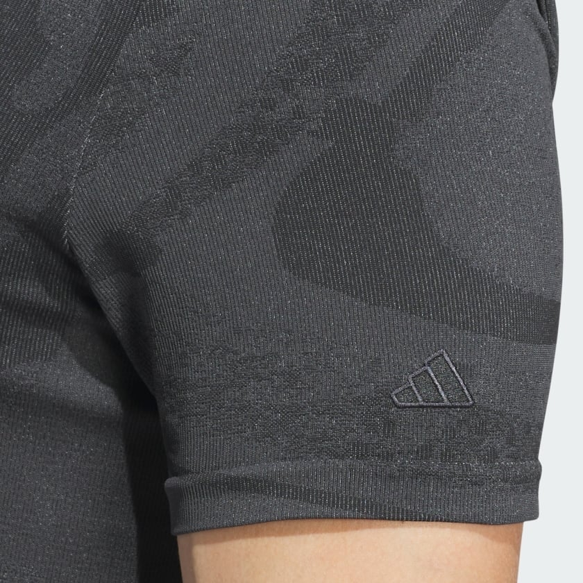 Áo Polo Golf Adidas Nam Chính Hãng - Primeknit Go-to - Màu Đen | JapanSport IW6698