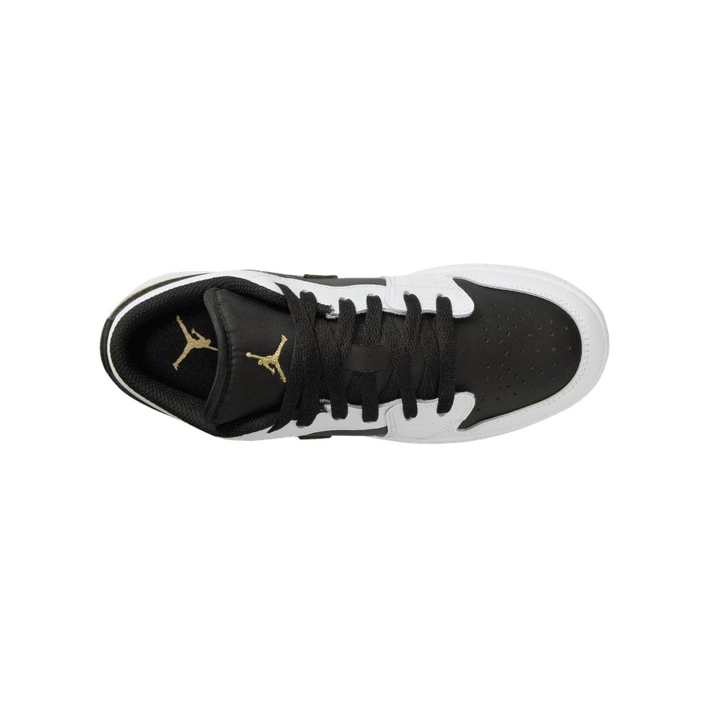 Giày Nike Chính Hãng - Air Jordan 1 Low (Big Kids) - Màu Trắng/Đen | JapanSport 553560-172