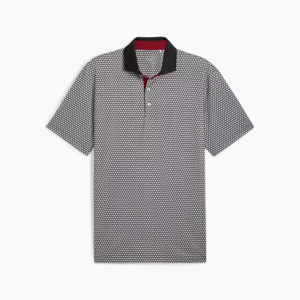 Áo Polo Puma Chính Hãng - MATTR Century Men's Golf Polo - Màu Trắng Đen | JapanSport  627487-08