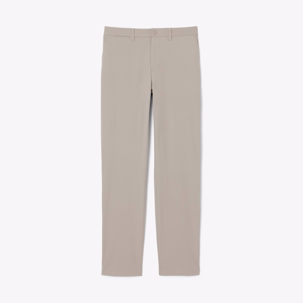 Quần Dài Lacoste Chính hãng - Slim Fit Commuter Pants - Màu Be  | JapanSport HH1916-51-6P3