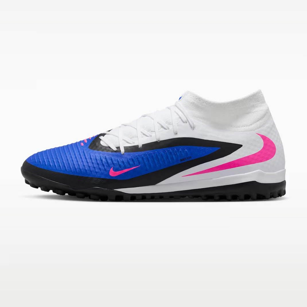 Giày Đá bóng Nike Chính Hãng - Nike Phantom 6 High Academy - Màu Trắng/Xanh | JapanSport HQ2277-446