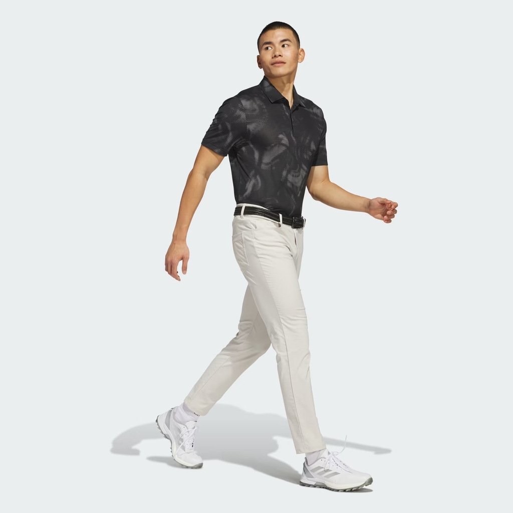 Áo Polo Adidas Nam Chính Hãng - Ultimate365 Printed Mesh Polo Shirt - Màu Đen | JapanSport JF4894