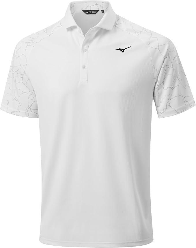Áo Polo Mizuno Chính Hãng - Golf Nam Mizuno - Màu Trắng | JapanSport E2GAB008-01