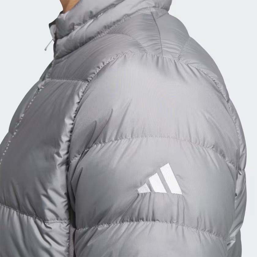 Áo Khoác Adidas Chính Hãng - WIND. RDY Full-Zip Down Jacket - Màu Xám | JapanSport IM6477