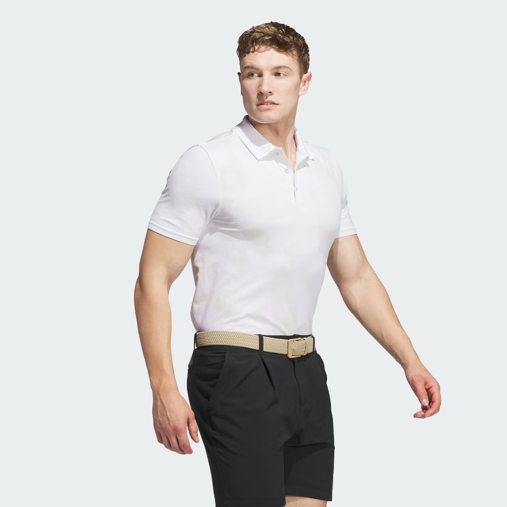 Áo Polo Adidas Nam Chính Hãng - Primeknit Go-to - Màu Trắng | JapanSport IL0564