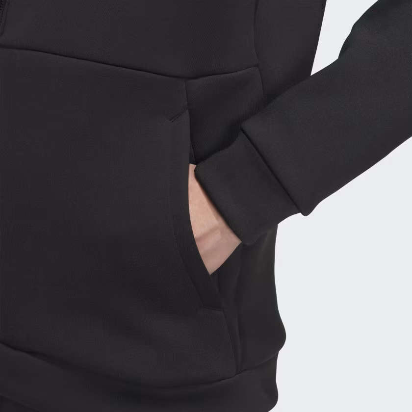 Áo Khoác Adidas Nam Chính Hãng -Cardboard Knit Full-Zip Jacket  - Màu Đen | JapanSport   IX8362