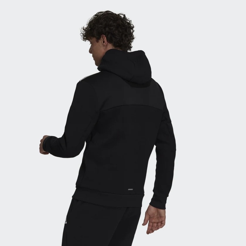 Áo HOODIE Adidas Nam Chính Hãng - Z.N.E. SPORTSWEAR - Đen | JapanSport GT9780