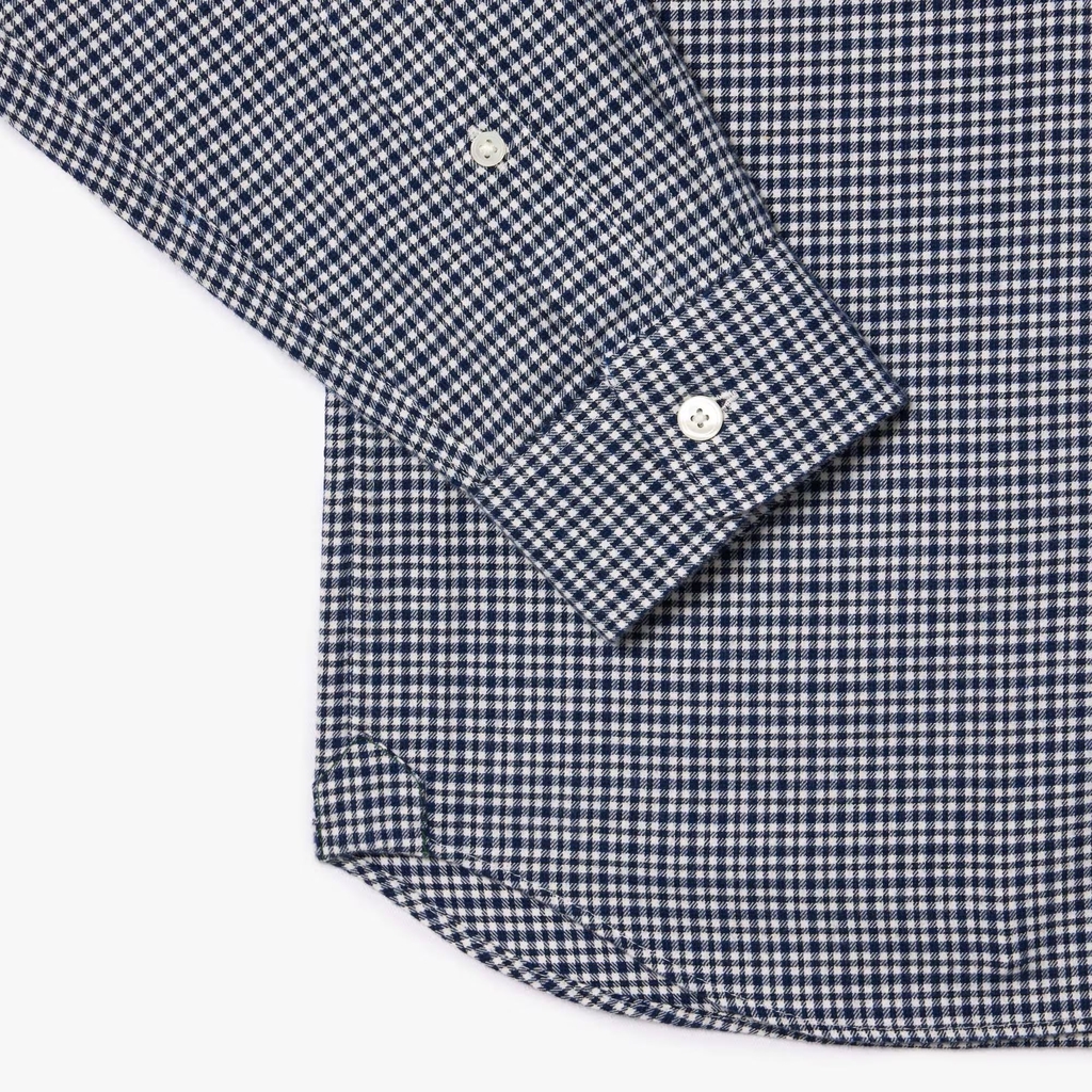 Áo Sơ Mi Lacoste Chính Hãng - Flannel Shirt - Màu Navy | JapanSport CH1885-51-KG2