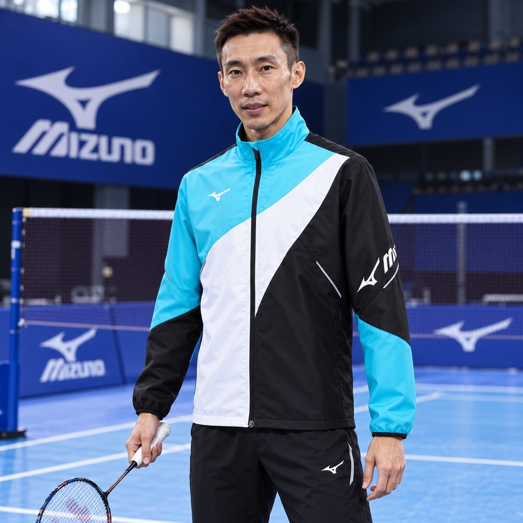 Áo Khoác Mizuno Chính Hãng - Active Warmer Jacket Unisex - Màu Xanh/Đen | JapanSport 62MEA502-92