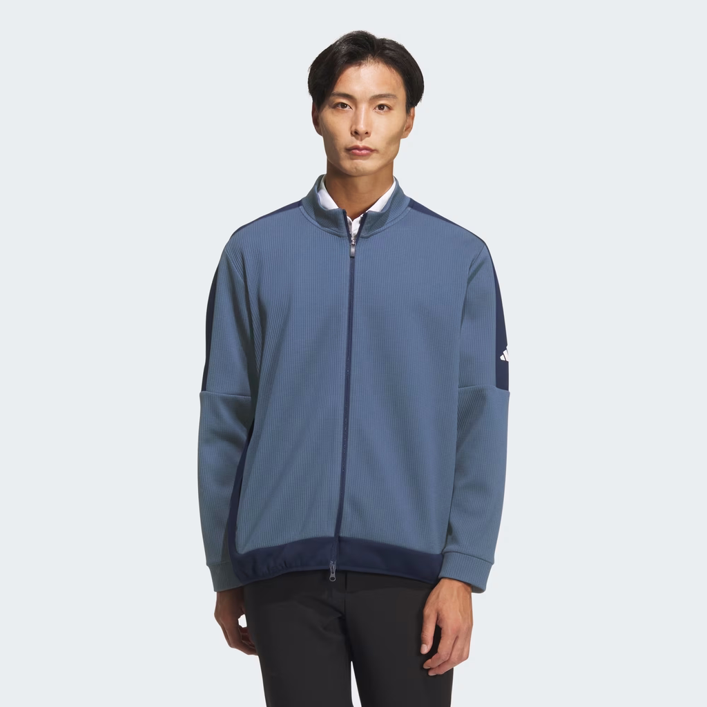 Áo Khoác Adidas Chính hãng - COLD.RDY Fabric Mix FZ Jacket - Xanh | JapanSport KD8334