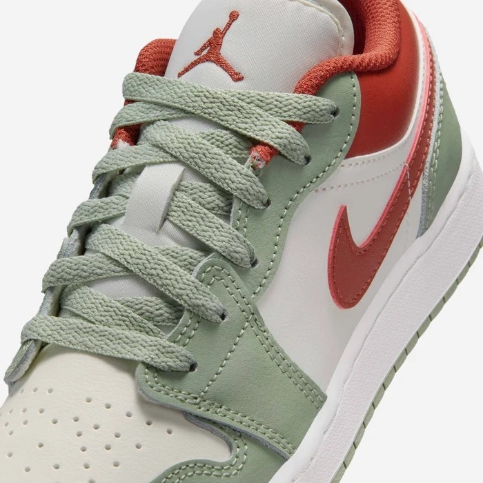 Giày Nike Chính Hãng - Air Jordan 1 Low (GS) - Màu Xanh | JapanSport 553560-133
