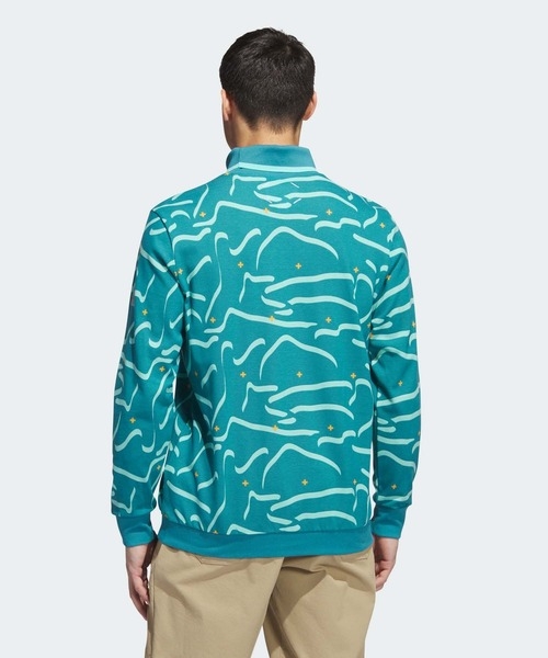 Áo Polo Adidas Nam Chính Hãng - Adicross Long Sleeve Turtleneck Polo Shirt - Màu Xanh | JapanSport IB1970