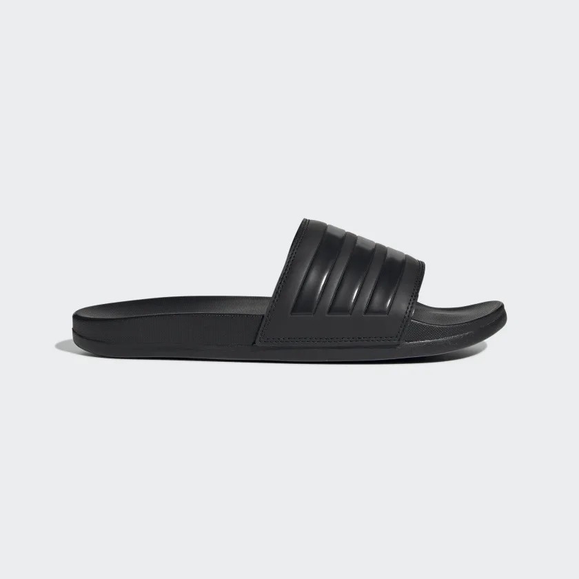 Dép Adidas Chính Hãng - Adilette Comfort - Đen | JapanSport GZ5896