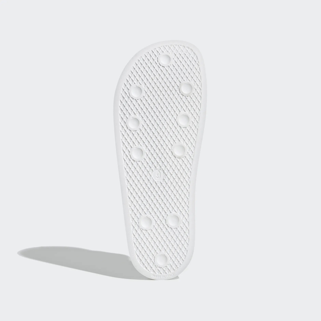 Dép Adidas Chính Hãng - Adilette Slides - Trắng/Xanh | JapanSport FX5860