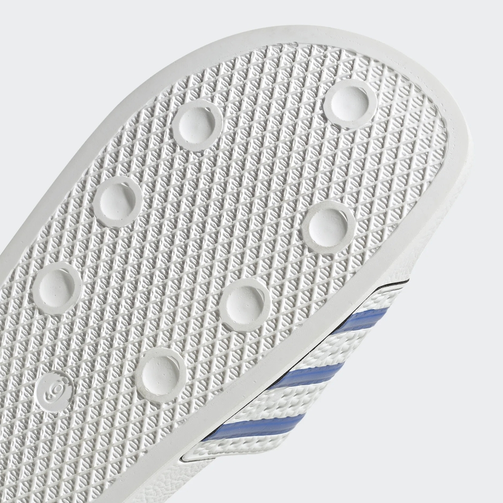 Dép Adidas Chính Hãng - Adilette Slides - Trắng/Xanh | JapanSport FX5860