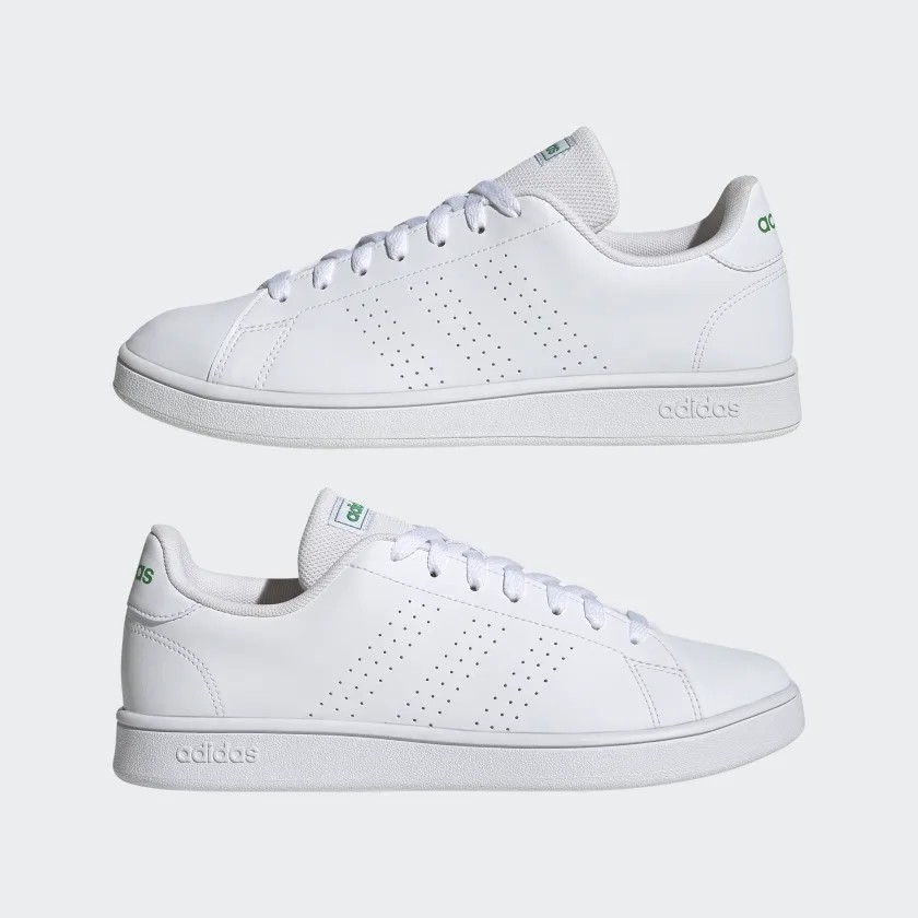 Giày Adidas Nam Chính Hãng - AdvanCourt Base Lifestyle - Trắng | JapanSport GW2063